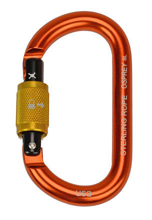 Sterling Rope: Osprey Screwlock Oval Carabiner