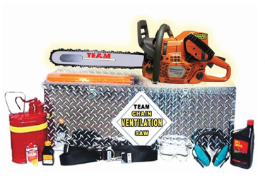 Team Equipment: SHARK II Ventilation Chainsaw