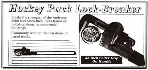 Fire Hooks Unlimited: Hockey Puck Lock Breaker