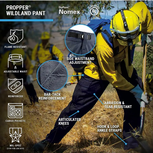 Dual-Compliant Wildland Station Pant