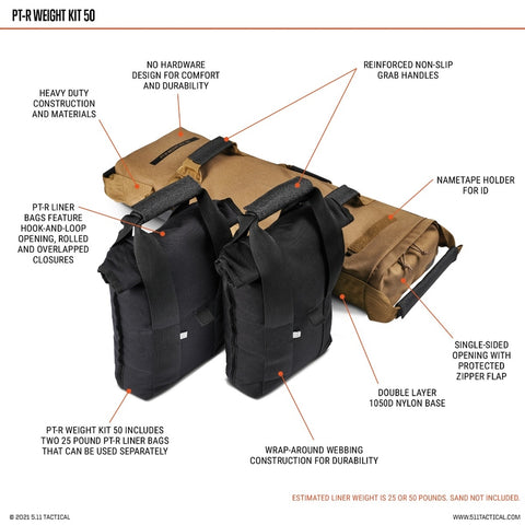 5.11 Tactical: PT-R WEIGHT KIT