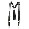 Boston Leather: Firefighter's Leather Suspenders