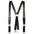 Boston Leather: Firefighter's Leather Suspenders