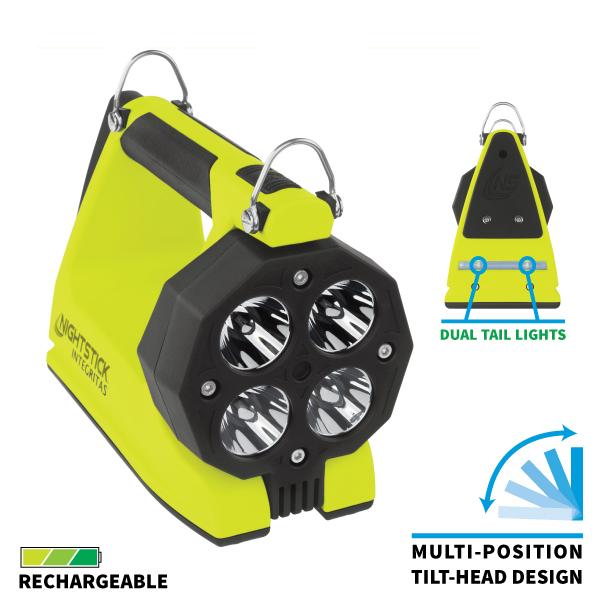 Nightstick:  INTEGRITAS 82 IS RECHARGEABLE LANTERN