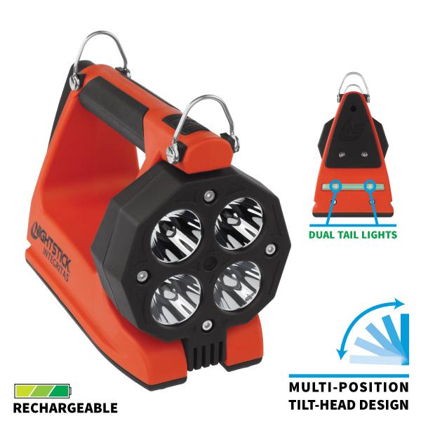 Nightstick:  INTEGRITAS 82 IS RECHARGEABLE LANTERN
