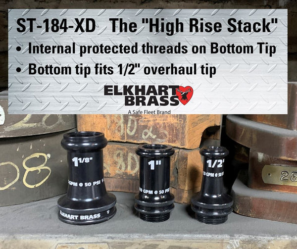 Elkhart Brass: ST-184-XD "High Rise Stack"