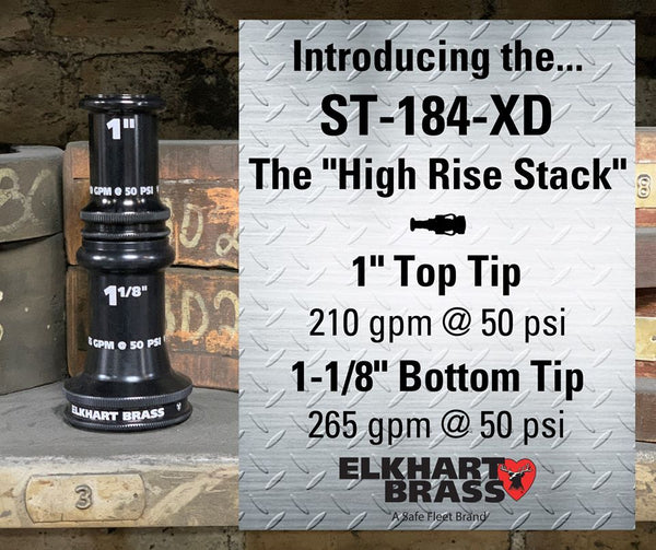 Elkhart Brass: ST-184-XD "High Rise Stack"