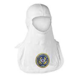 Majestic Fire Apparel: Coast Guard Embroidered PAC II 100% Nomex Firefighting Hood