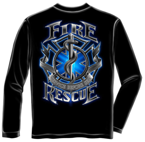 Erazor Bits: Fire/Rescue Long Sleeve T-Shirt