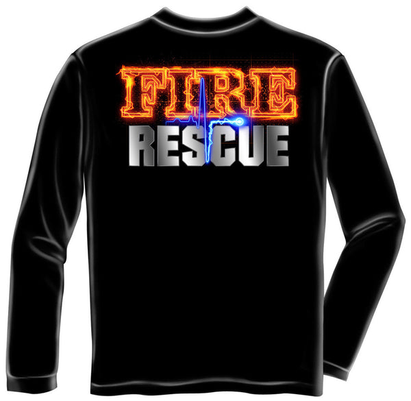 Erazor Bits: Maltese Fire/Rescue Long Sleeve T-Shirt
