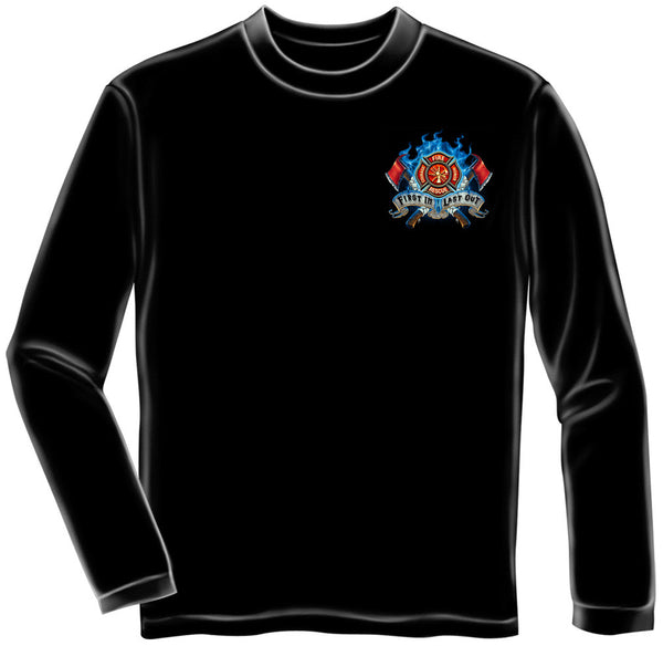 Erazor Bits: First In Last Out Long Sleeve T-Shirt