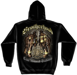 Erazor Bits: Time Honor Tradition Firefighter Hooded Sweat Shirt