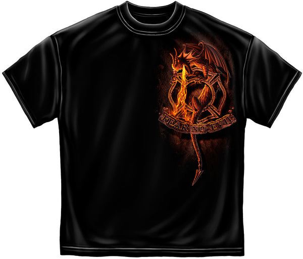 Erazor Bits: Ying Yang Fire Dept. Dragon T-Shirt