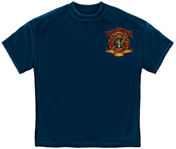 Erazor Bits: Volunteer Firefighter Tradition Sacrifice Dedication T-Shirt