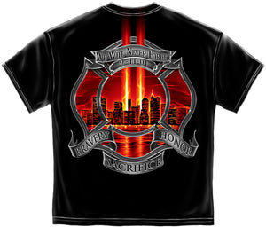 Erazor Bits: Red Bravery Sacrifice Honor T-Shirt