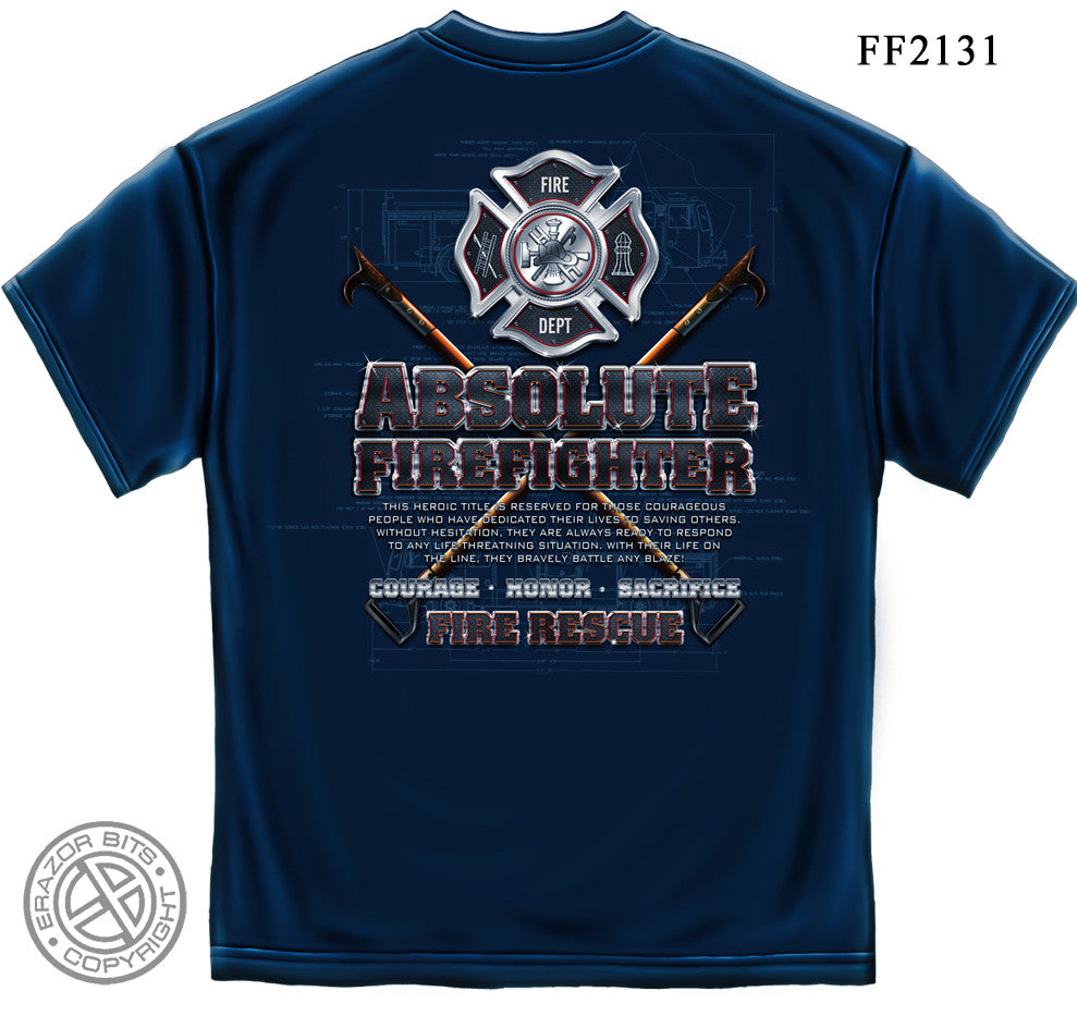 Erazor Bits: Absolute Firefighter T-Shirt