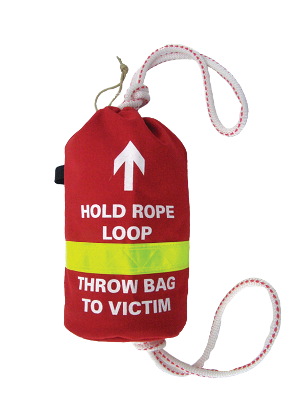 R&B Fabrications: 230R WATER RESCUE THROW BAG WITH 75 FT. ROPE