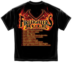 Erazor Bits: Firefighter Rules T-Shirt