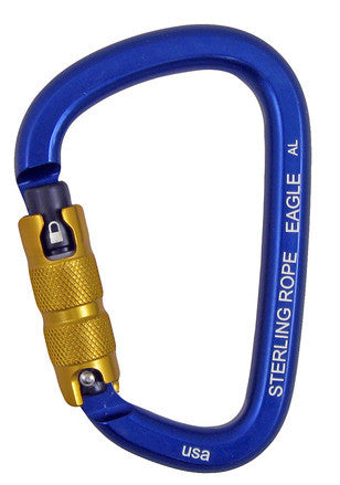 Sterling Rope: Eagle Autolock Large Pear Carabiner