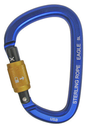 Sterling Rope: Eagle Screwlock Large Pear Carabiner