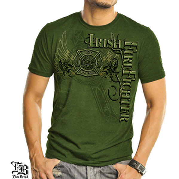 Erazor Bits: Elite Breed Irish Firefighter T-Shirt