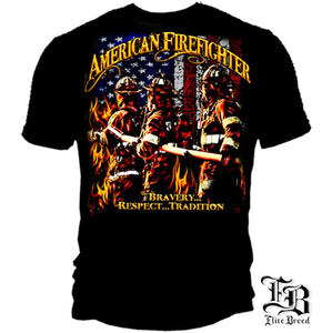 Erazor Bits: Elite Breed American Firefighter T-Shirt
