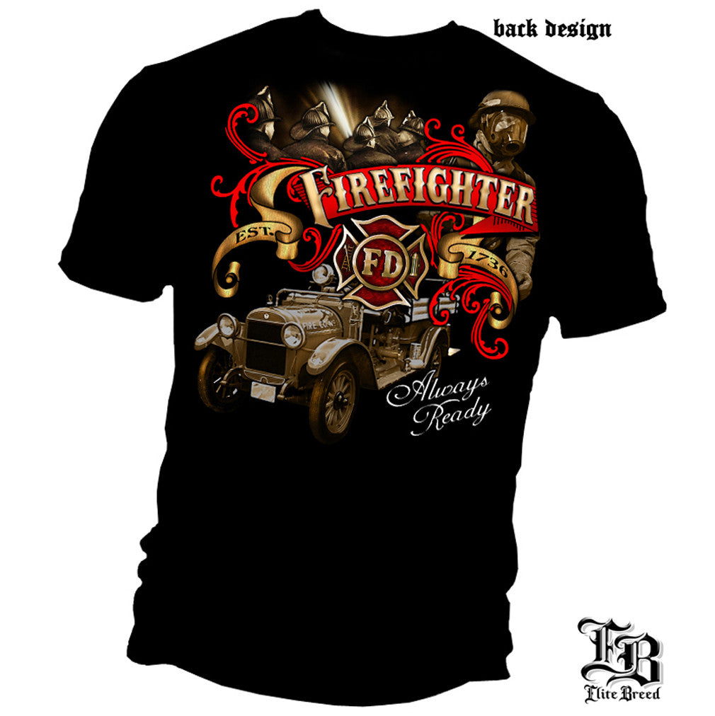 Erazor Bits: Elite Breed Antique Fire Engine T-Shirt