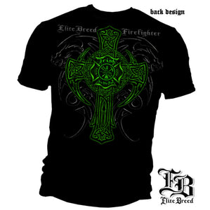 Erazor Bits: Elite Breed Irish Firefighter Dragon T-Shirt