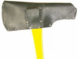 Fire Hooks Unlimited: Leather Pick Head Axe Sheath - Fixed